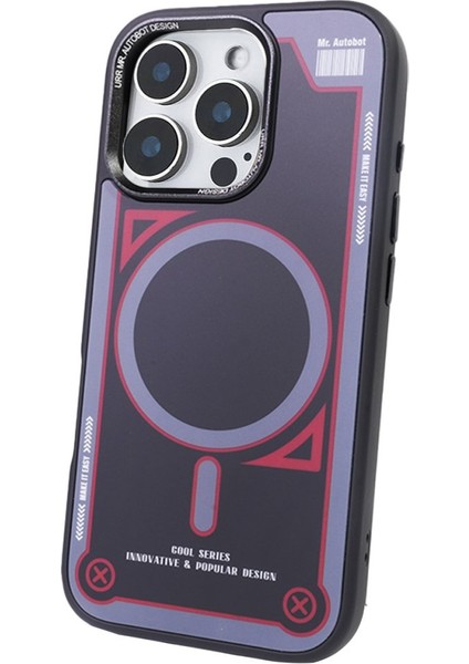 iPhone 16 Cool Series Matte Pure Pc Magsafe Kapak - Siyah