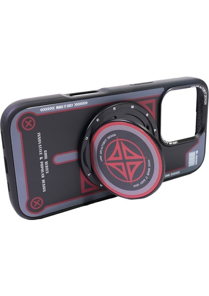 iPhone 16 Cool Series Matte Pure Pc Magsafe Kapak - Siyah