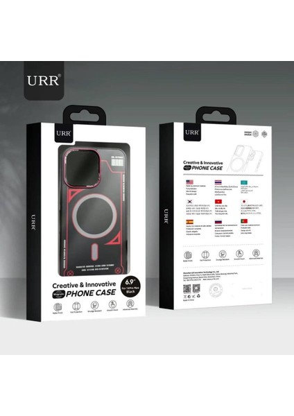 iPhone 16 Cool Series Matte Pure Pc Magsafe Kapak - Siyah