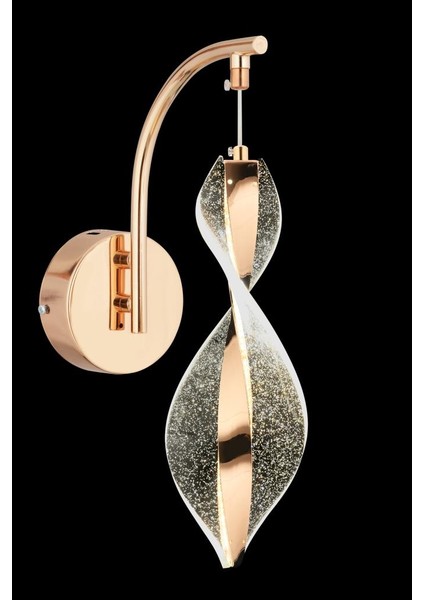 Istanbul Avize Mars Gold Ledli Lüx Modern Aplik