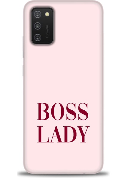 Samsung Galaxy A03S Kılıf Hd Baskılı - Boss Lady + 9h Nano Ekran Koruyucu