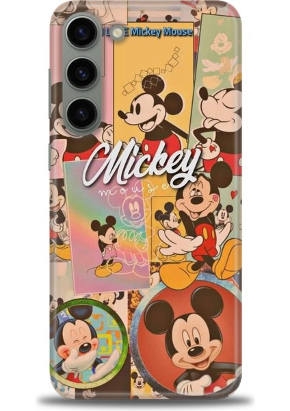 Samsung Galaxy S23 Plus Kılıf Hd Baskılı - I Love Mickey + 9h Nano Ekran Koruyucu