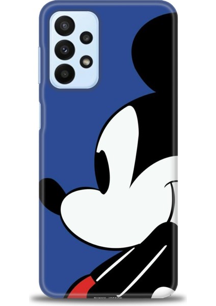 Samsung Galaxy A23 4g Kılıf Hd Baskılı - Micky Mouse + 9h Nano Ekran Koruyucu