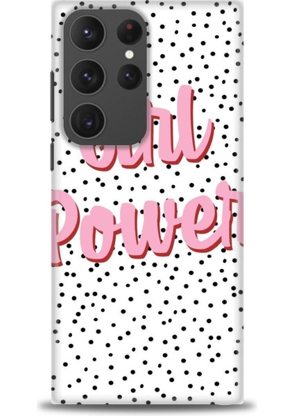 Samsung Galaxy S23 Ultra Kılıf Hd Baskılı - Girl Power + 9h Nano Ekran Koruyucu