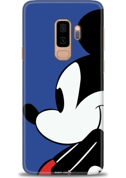 Samsung Galaxy S9 Plus Kılıf Hd Baskılı - Micky Mouse + 9h Nano Ekran Koruyucu