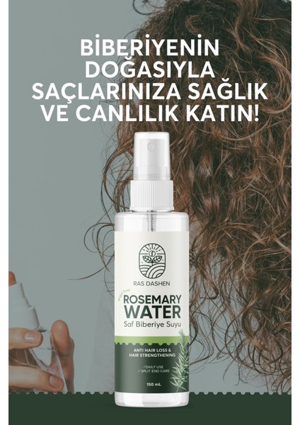 Biberiye Suyu Saç Uzamasını Destekleyici, Saç Toniği 150 ml modelleri