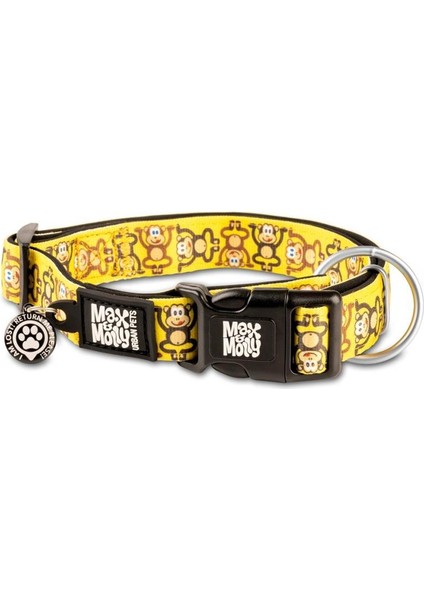 Monkey Maniac Smart Id Köpek Boyun Tasması Large