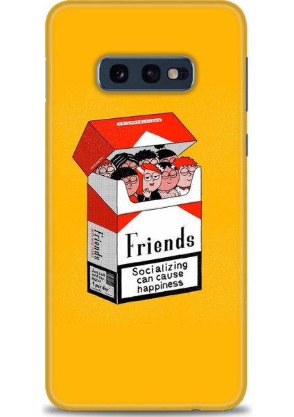 Samsung Galaxy S10E Kılıf Hd Baskılı - Friends + 9h Nano Ekran Koruyucu