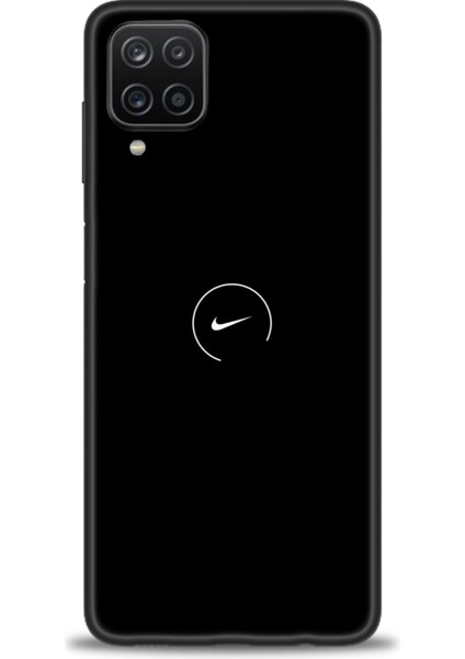 Samsung Galaxy M12 Kılıf Hd Baskılı - Nike + 9h Nano Ekran Koruyucu