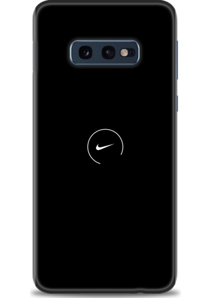 Samsung Galaxy S10E Kılıf Hd Baskılı - Nike + 9h Nano Ekran Koruyucu