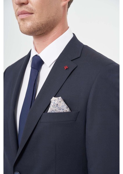 Koyu Lacivert Düz Mono Yaka 6 Drop Comfort Fit Classic Takım Elbise 1001245167 fırsatları