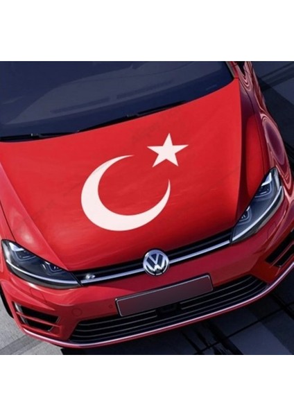 Ay Yıldız Sticker - Türk Bayrağı Sticker - Oto Sticker - Araba Sticker - Araç Sticker