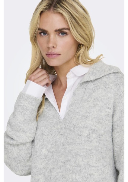 Onlmaggıe Lıfe Ls Splıt Neck cc Knt GRİMELANJ15324310 fiyatları