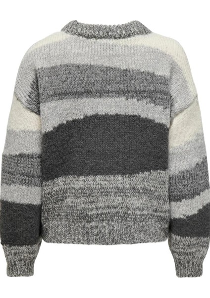 Onljenny Lıfe Ls O-Neck Knt Gri 15327620 fırsatları