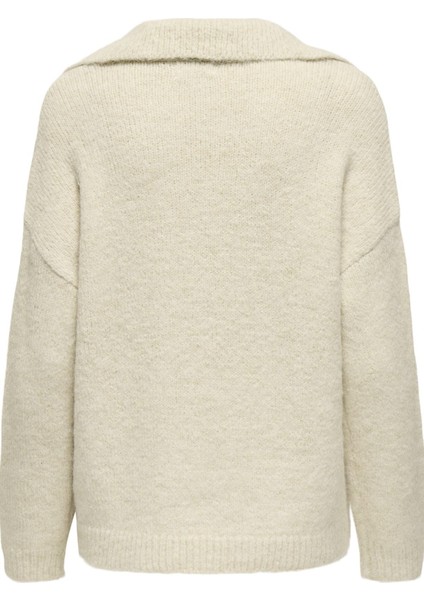 Onlmaggıe Lıfe Ls Splıt Neck cc Knt Beyaz 15324310 modelleri