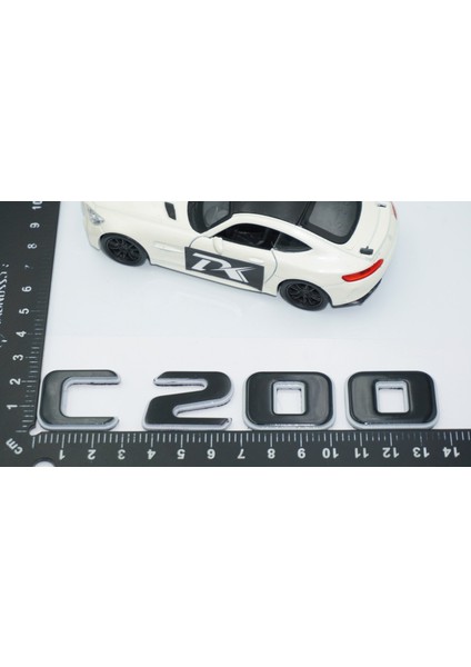 C 200 Bagaj Gri Siyah Abs Yazı Logo Benz Ile Uyumlu modelleri