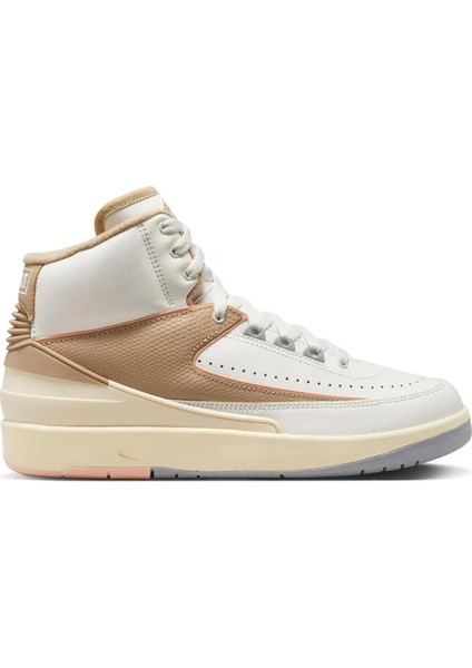 Air Jordan 2 Retro Gerçek Deri Bilekli Kadın Spor Ayakkabı ( Dar Kalıp ) modelleri