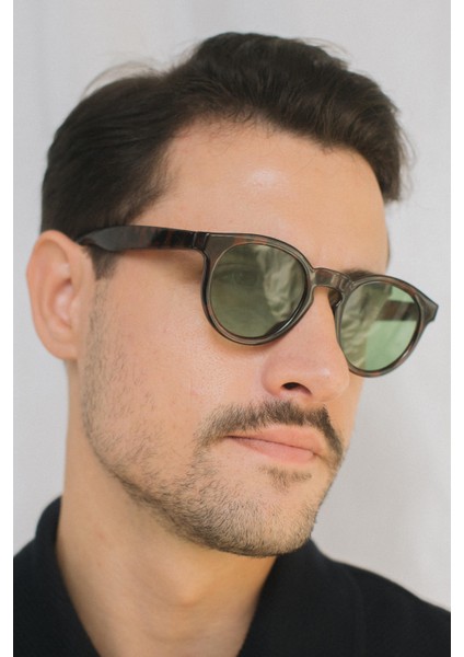 Gleen Leopard Green Erkek Güneş Gözlüğü modelleri