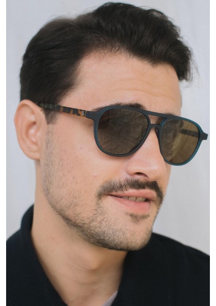 Richard Matt Navy Brown Erkek Güneş Gözlüğü fırsatları