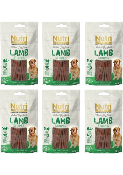 Kuzu Etli Fileto Tahılsız Köpek Ödülü 80 Gr. x 6 Adet