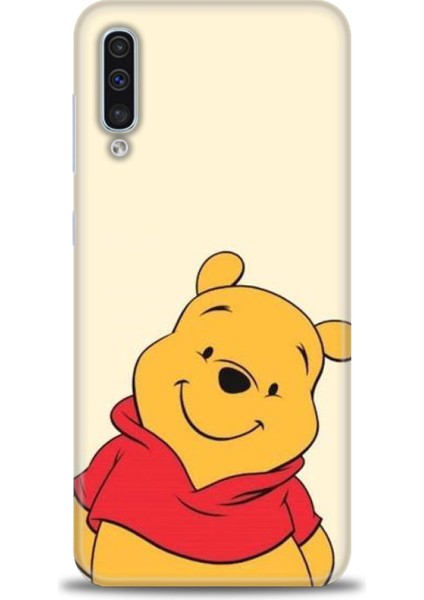 Samsung Galaxy A50S Kılıf Hd Baskılı - Winnie The Pooh + 9h Nano Ekran Koruyucu