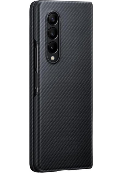 Samsung Galaxy Z Fold 4 Uyumlu NT-N018 Kevlar Carbon Arka Koruma Kılıf