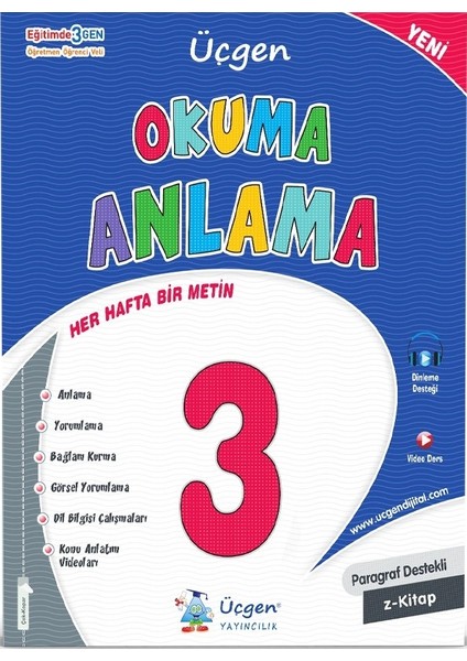 Üçgen 3.sınıf Okuma Anlama+Hızlı Okuma