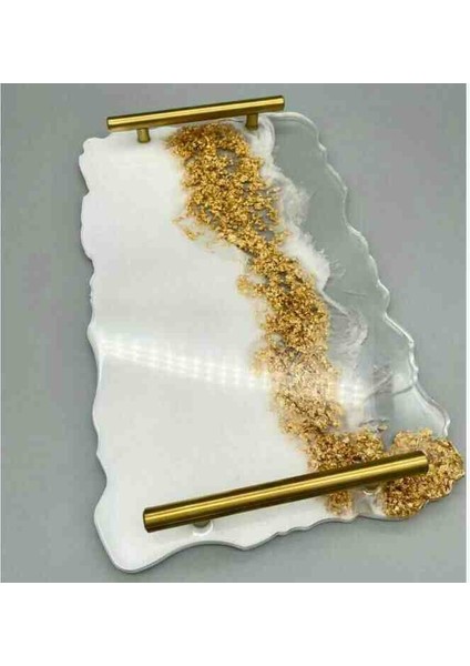 El Yapımı Tepsi #kulplu Servis Tepsisi #dekoratif Tepsi #resin Tepsi #saplı Tepsi #çay Tepsisi #kahve Tepsisi #yeni Eve Taşınma Hediyesi