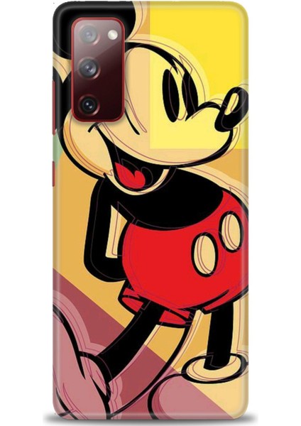 Samsung Galaxy S20 Fe Kılıf Hd Baskılı - Mickey Mousee + 9h Nano Ekran Koruyucu