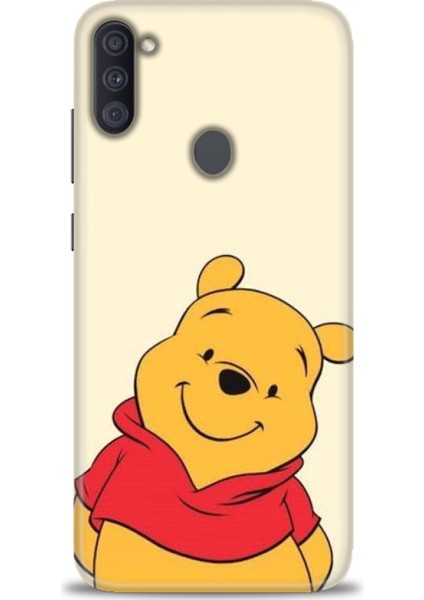 Samsung Galaxy M11 Kılıf Hd Baskılı - Winnie The Pooh + 9h Nano Ekran Koruyucu