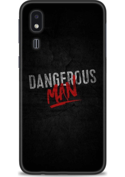 Samsung Galaxy A2 Core Kılıf Hd Baskılı - Dangerous Man + 9h Nano Ekran Koruyucu