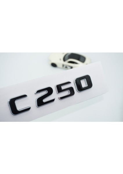 C 250 Bagaj Gri Siyah Abs Yazı Logo Benz Ile Uyumlu