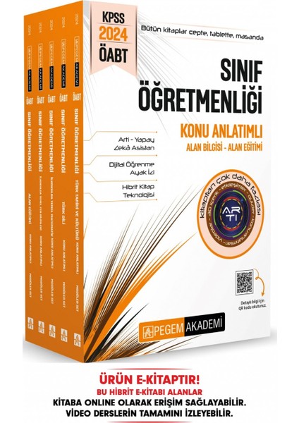 2024 KPSS ÖABT Sınıf Öğretmenliği Konu Anlatımlı Modüler Hibrit E