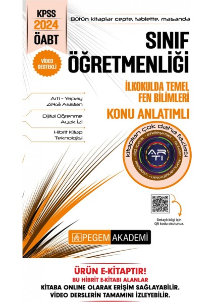 2024 KPSS ÖABT Sınıf Öğretmenliği İlkokulda Temel Fen Bilimleri K