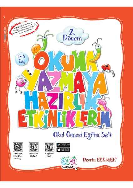 Okuma Yazmaya Hazırlık Etkinliklerim Eğitim Seti (3'lü Kitap) modelleri