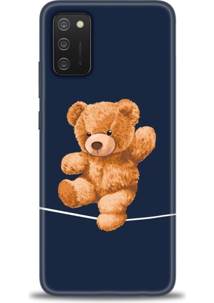 Samsung Galaxy A03S Kılıf Hd Baskılı - Ipteki Teddy + 9h Nano Ekran Koruyucu