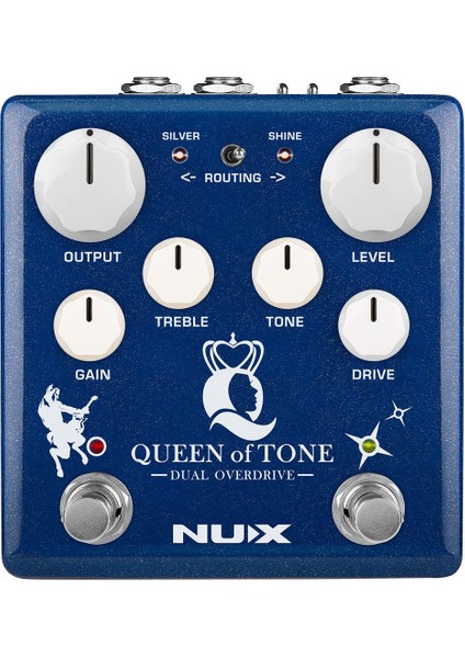 Ndo-6 Queen Of Tone Dual Overdrive Pedalı