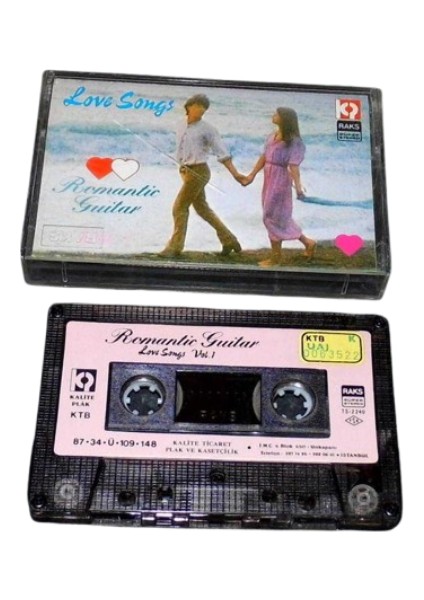 Romantic Guitar - Love Songs Kaset indirimleri