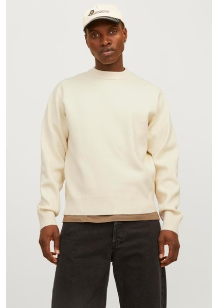 Jorvesterbro Knıt Crew Neck Sn Krem 12261852