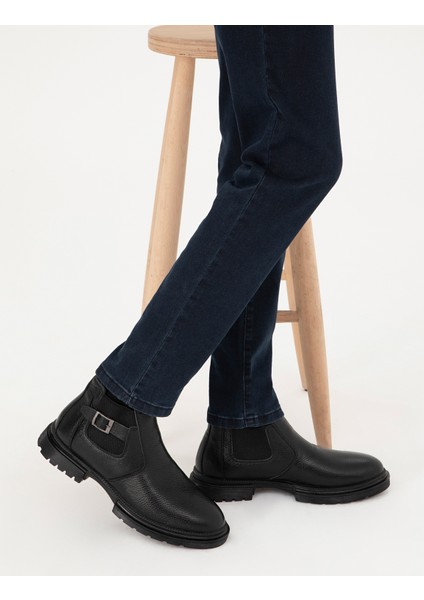 Erkek Siyah %100 Deri Bot 50298490-VR046 fiyatları