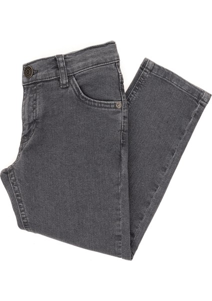 U.S. Polo Assn. Erkek Çocuk Gri Jean Pantolon 50297148-DN0025