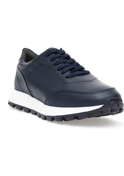 Erkek Lacivert %100 Deri Casual Ayakkabı 50298536-VR033 indirimleri