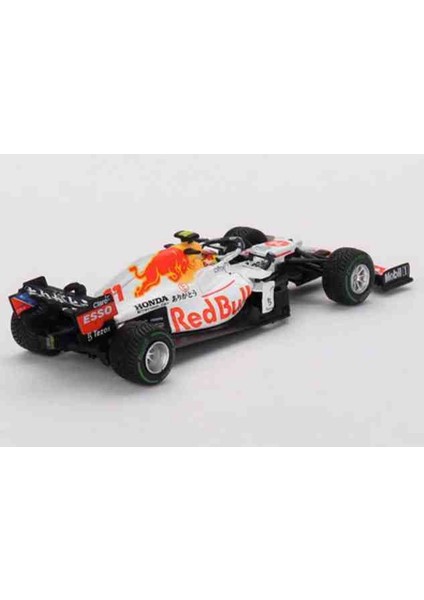 1:64 Red Bull Racing RB16B #11 Sergio Perez 2021 Türkish Grand Prix/ 7 cm Uzunluğunda Metal Araba