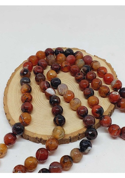 Akik Taşı Faset Kesim Dizi 14MM (54384) modelleri