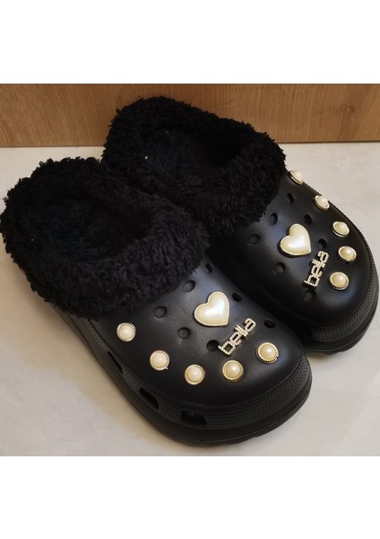 Akınal Bella Kadın Taşlı Kışlık Terlik modelleri