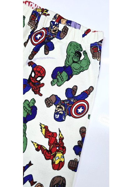 Captain America Tek Pijama Alt