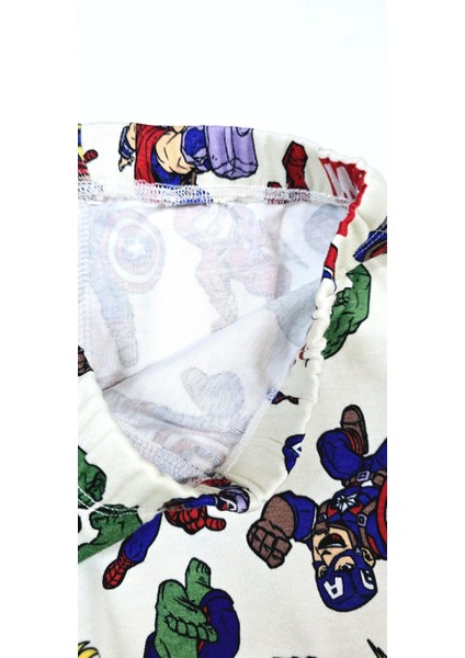 Captain America Tek Pijama Alt