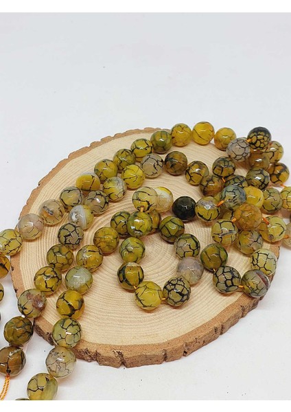 Akik Taşı Faset Kesim Dizi 14MM (54370) modelleri