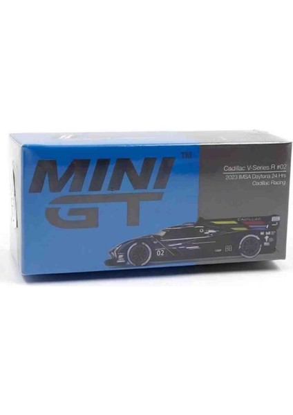 1:64 Cadillac V-Series. R #02 2023 Imsa Daytona 24 Hrs / Cadillac Racing / 7 cm Uzunluğunda Metal Araba modelleri