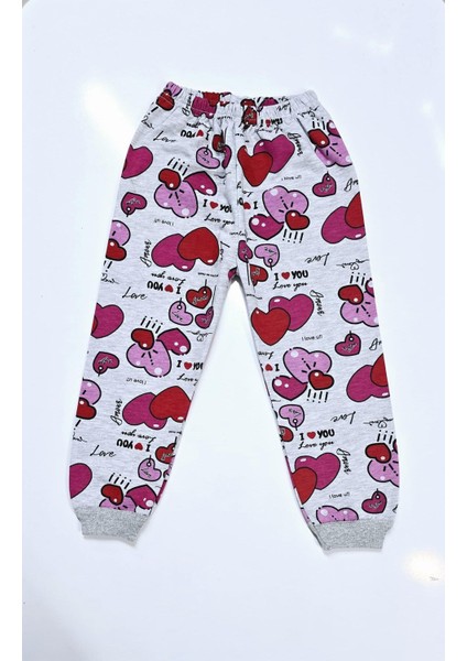 Kalpli Kız Çocuk Pijama Takım